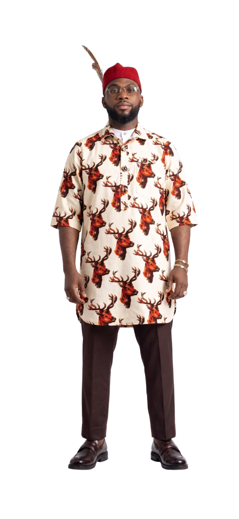Luxury Isiagu Deer Motif Set