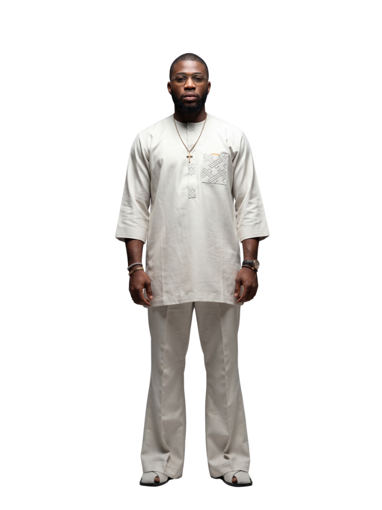 Off-White Geometric Senator Suit