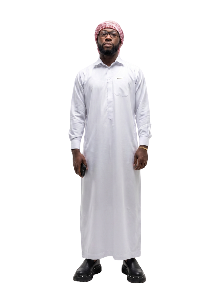 Prestige Pearl White Jalabiya Set